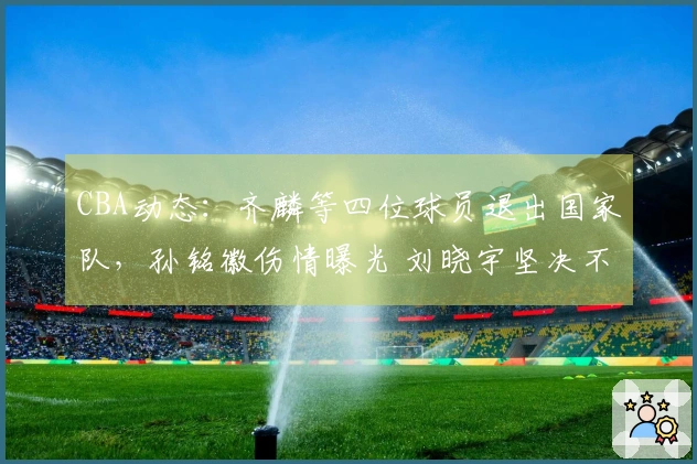 CBA动态：齐麟等四位球员退出国家队，孙铭徽伤情曝光 刘晓宇坚决不退役